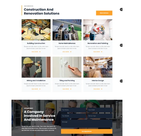 Appointment Booking Interface